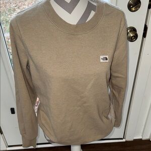The North Face Beige Crewneck Sweatshirt